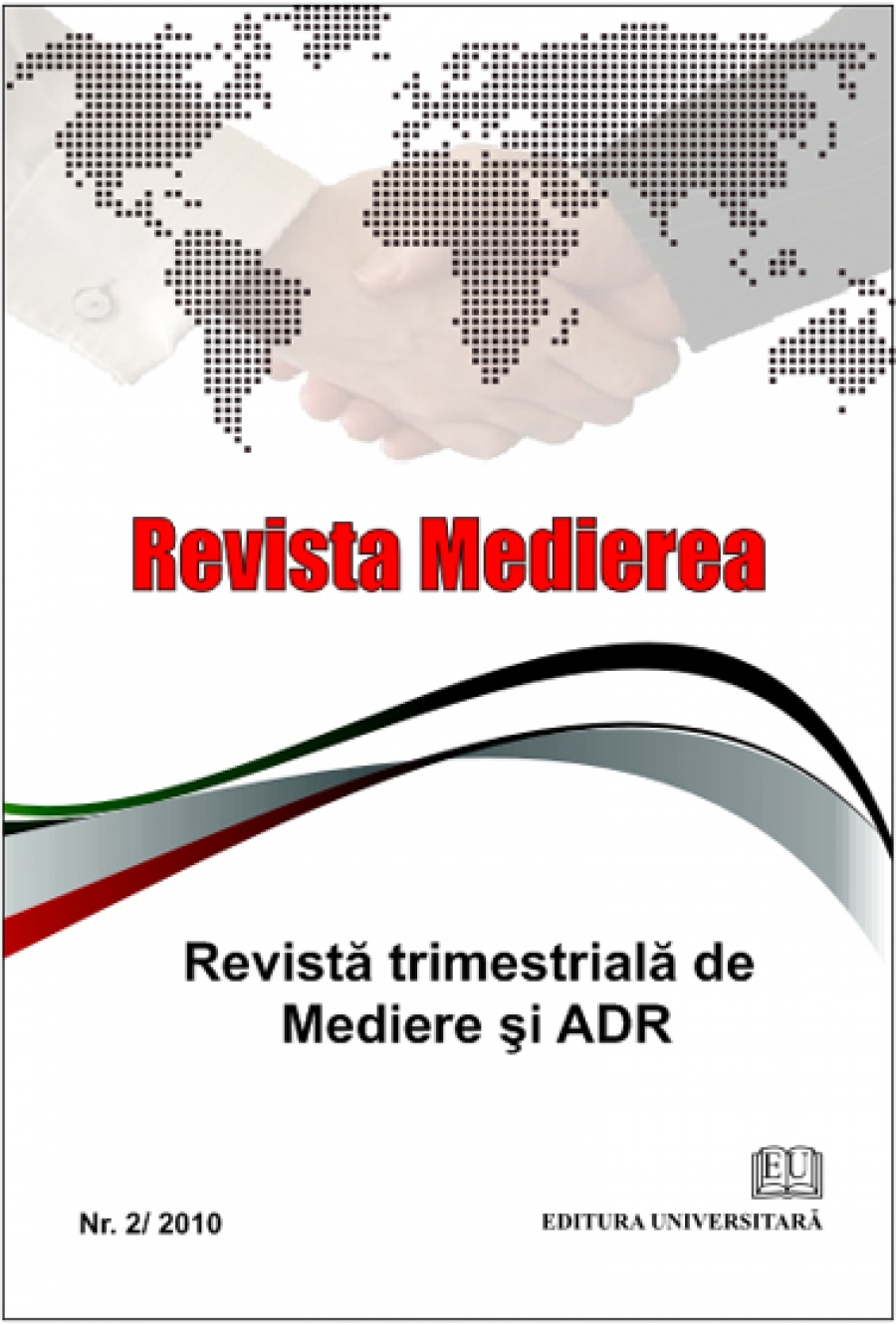 Revista Medierea - Nr. 2/2010