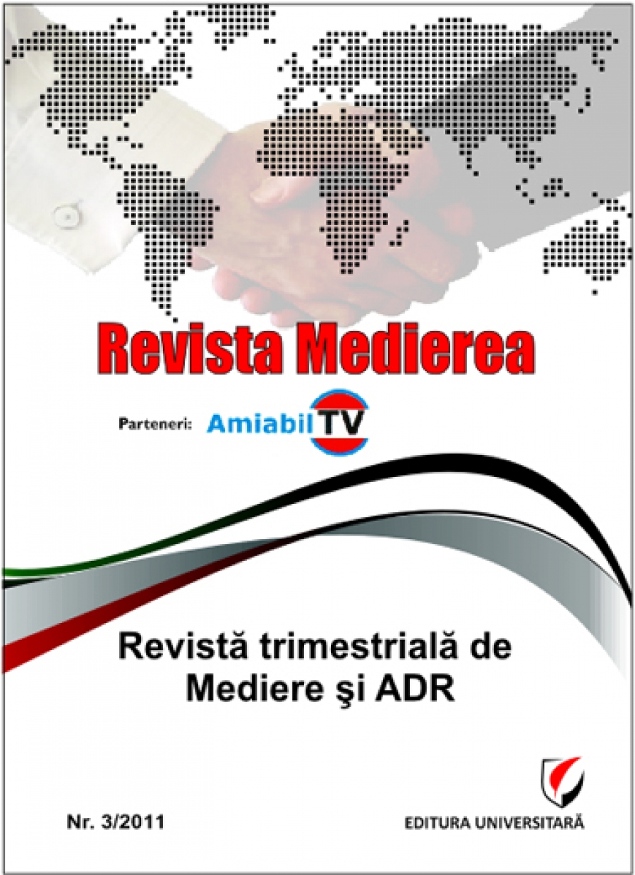 Revista Medierea - Nr. 3/2011