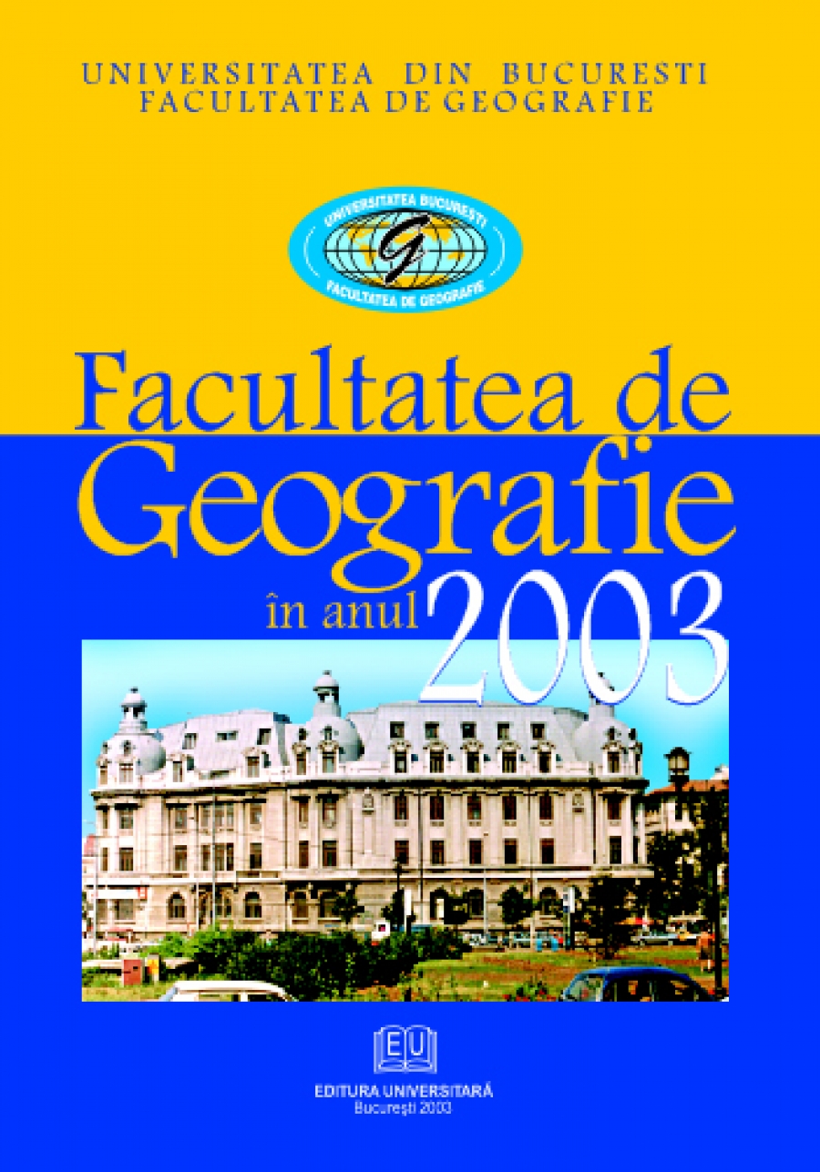 Facultatea de geografie în anul 2003