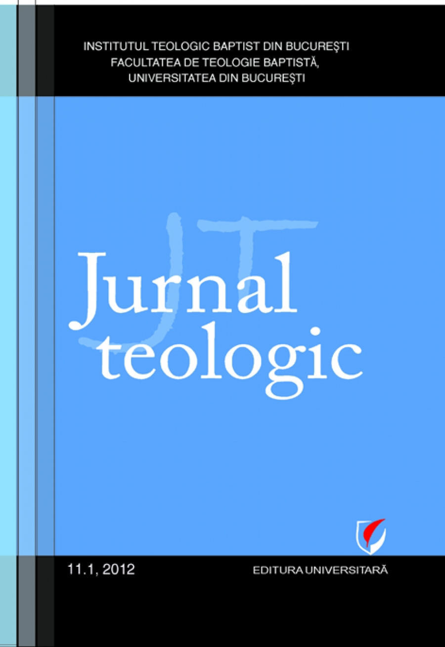 Jurnal Teologic, 11.1, 2012