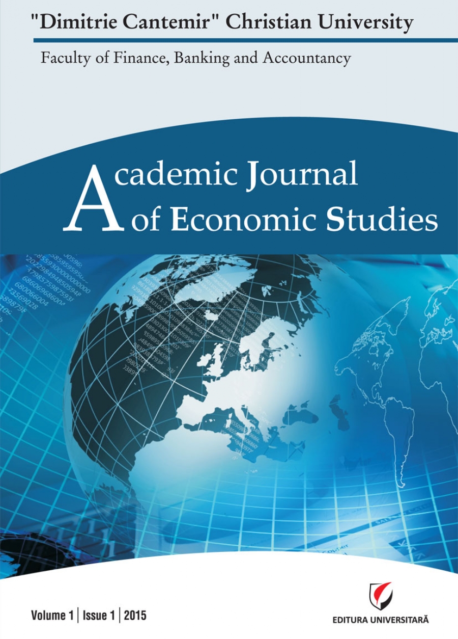 Academic Journal of Economic Studies, Volume 1, Issue 1/2015