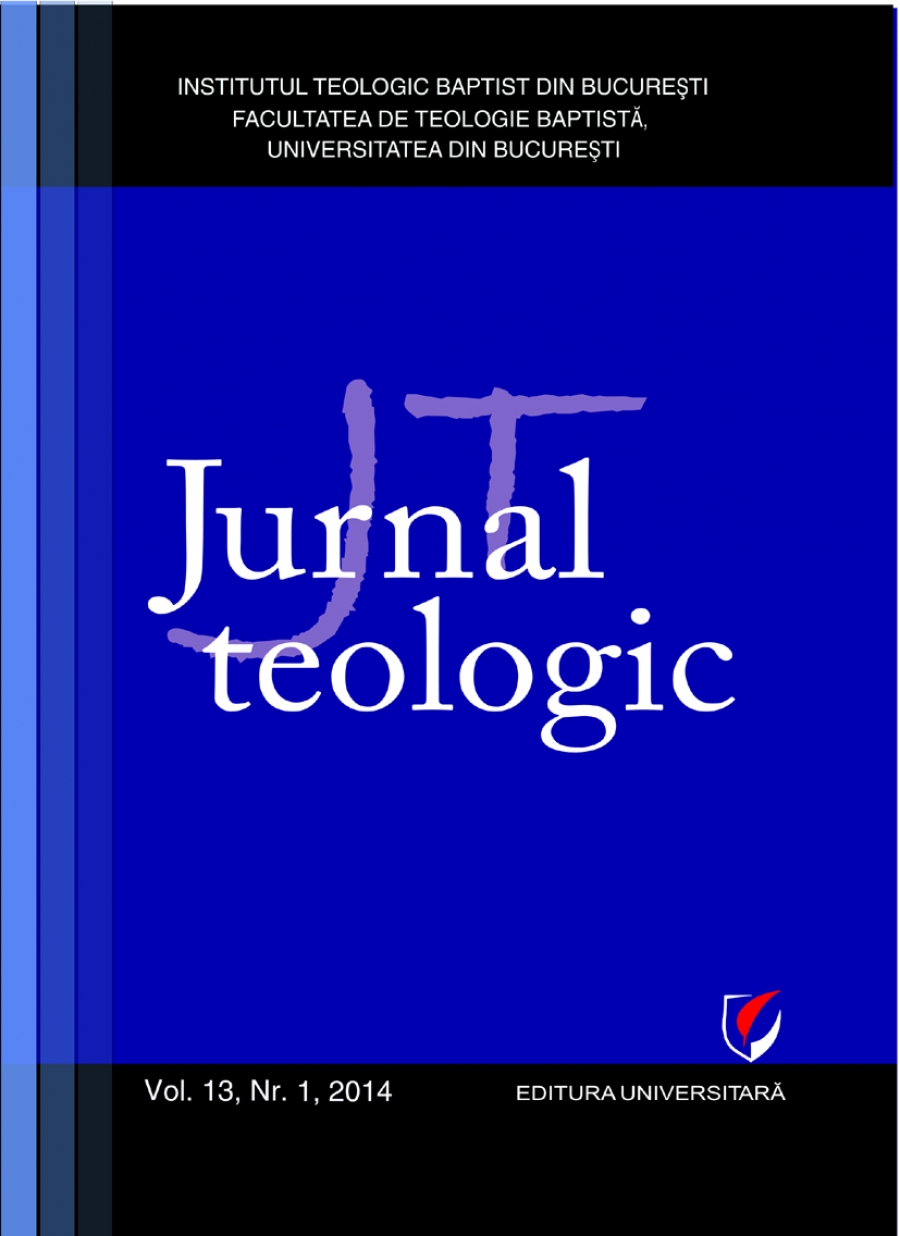 Jurnal Teologic, Vol. 13, Nr. 1, 2014