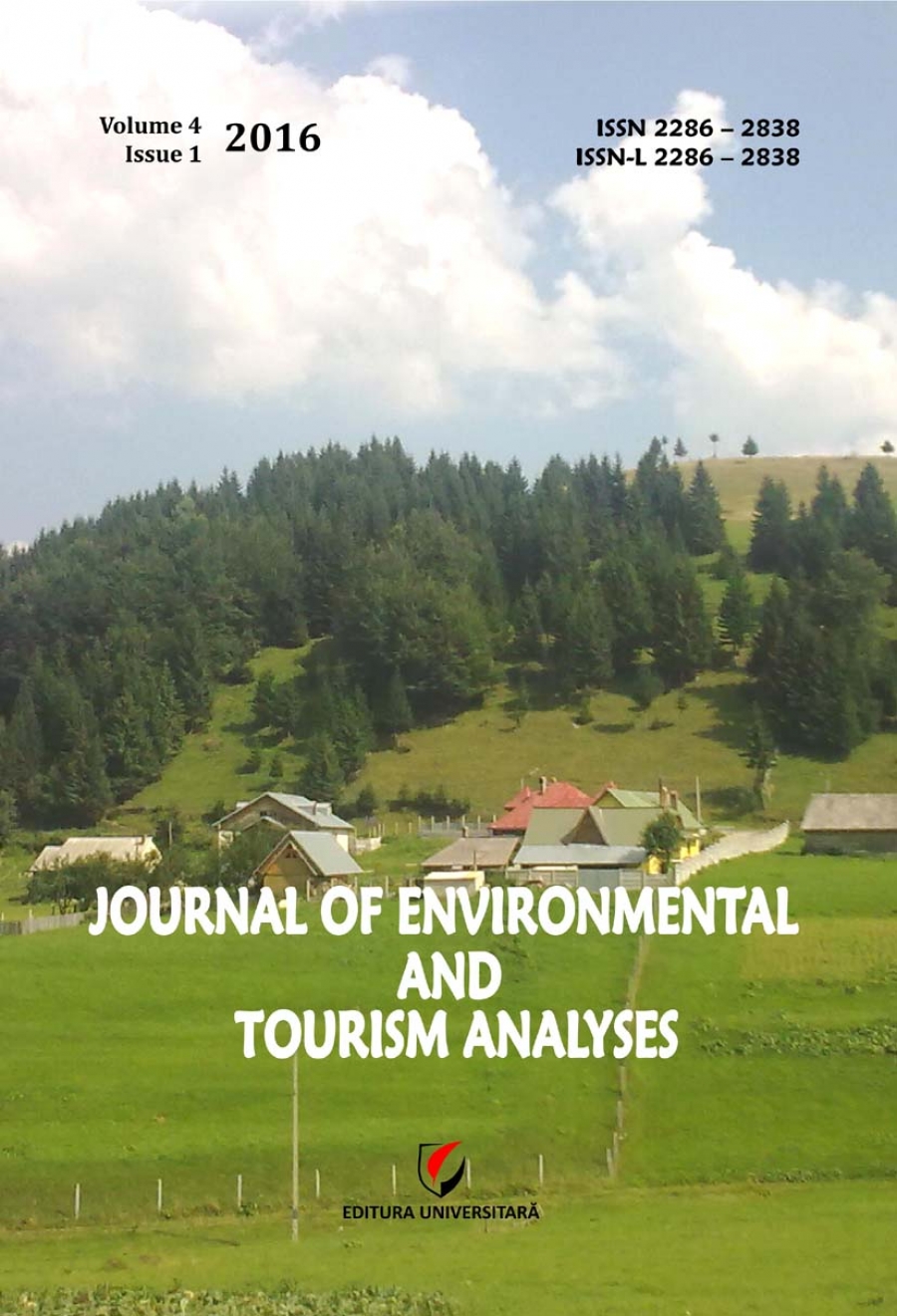 Journal of Environmental and Tourism Analyses, Volume IV, Issue 1, 2016