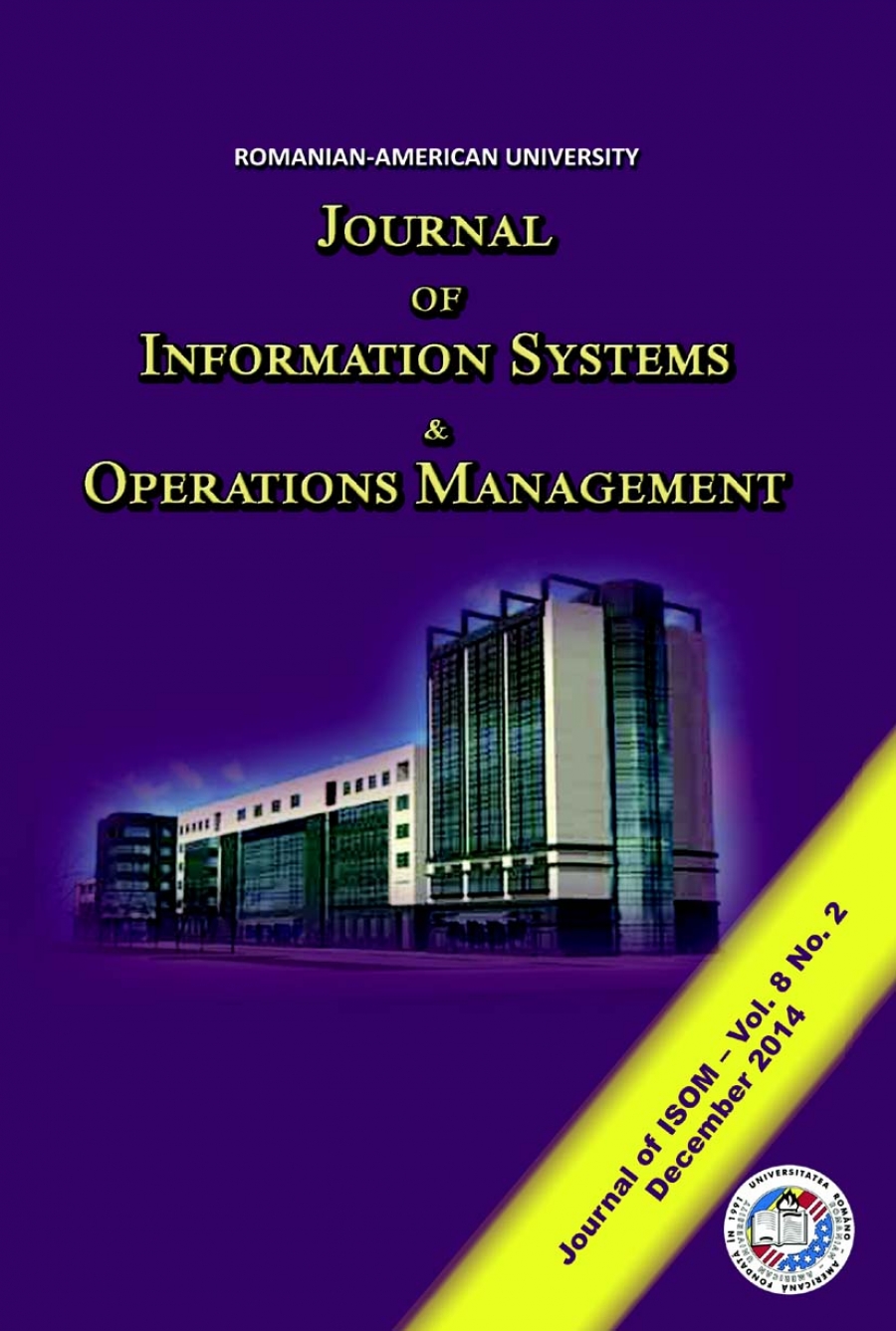 Journal of Information Systems & Operations Management, vol. 8, no. 2/ December 2014