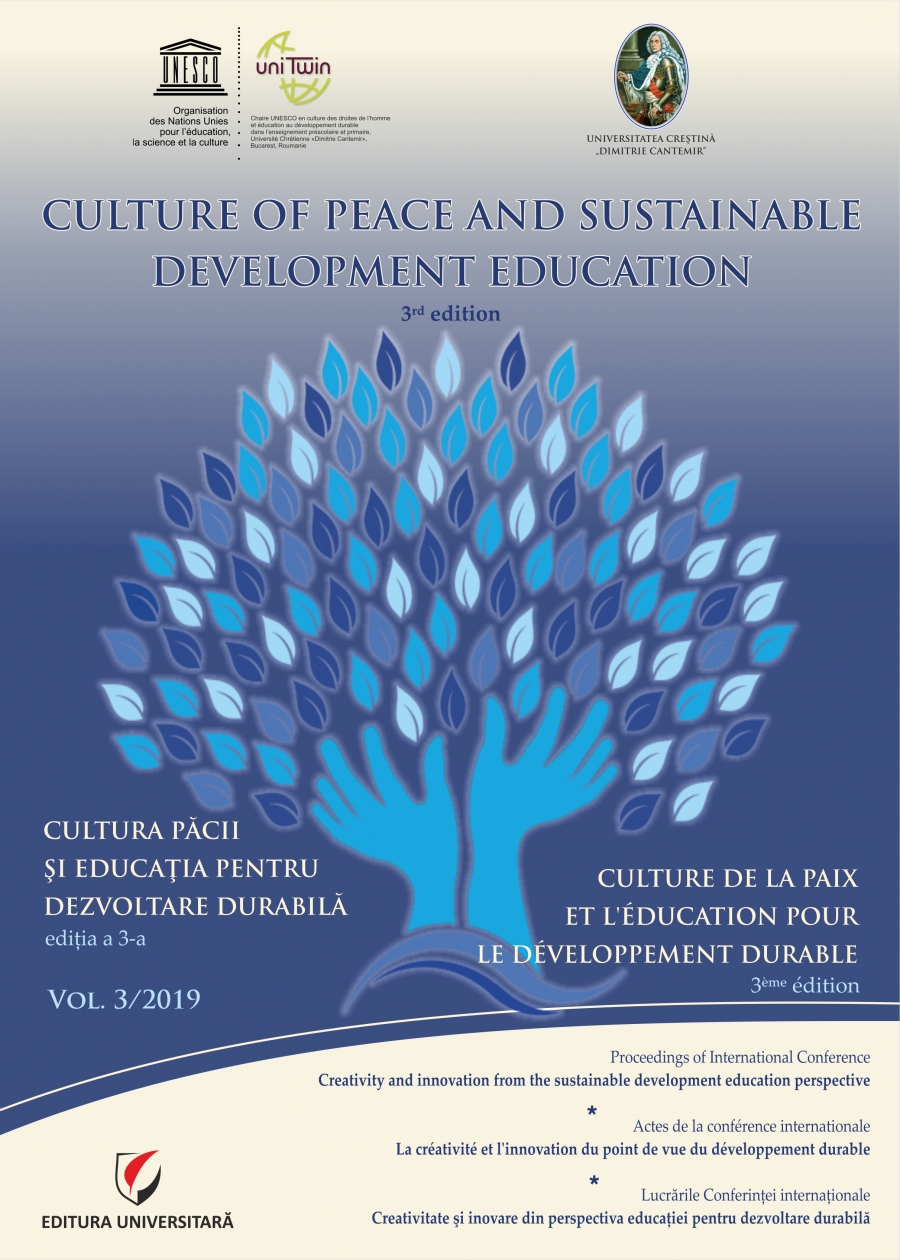 Culture of Peace and Sustainable Development Education. Vol. 3/2019