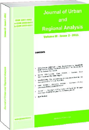 Journal of Urban and Regional Analysis, Volume III - Issue 2 - 2011